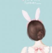 唯美可爱少女韩国女生头像