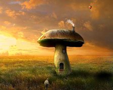 童话景色意境图片_感受童话王国